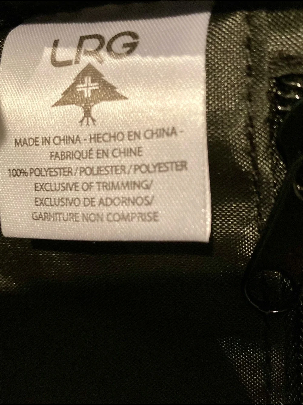 NWT LRG (Lifted Research Group) Lifecycle Camo Sling Bag